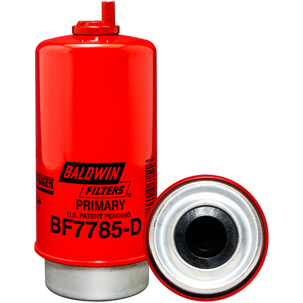 Baldwin Filters Primary Fuel/Water Separator Element With Drain, BF7785-D BF7785-D